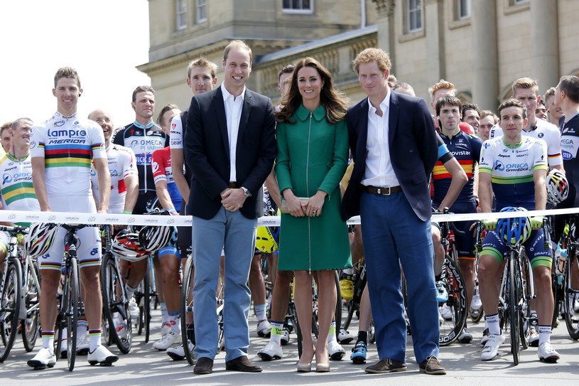 Gorączka "Tour de France" udzieliła się nawet rodzinie królewskiej /PAP/EPA