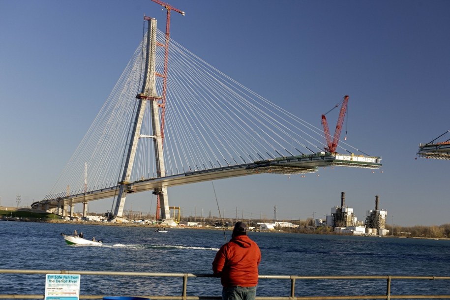 Gordie Howe International Bridge, Michigan /SCIENCE PHOTO LIBRARY/Science Photo Library/East News /East News