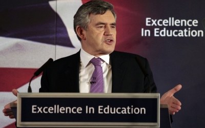 Gordon Brown - zdjęcie /AFP