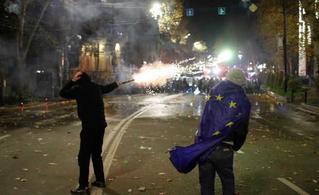 Górecki o protestach w Gruzji: Tłum może zmusić władze do ustępstw