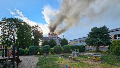 Górki: Pożar domu wielorodzinnego