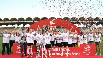 Górnik Łęczna piłkarskim mistrzem Polski kobiet
