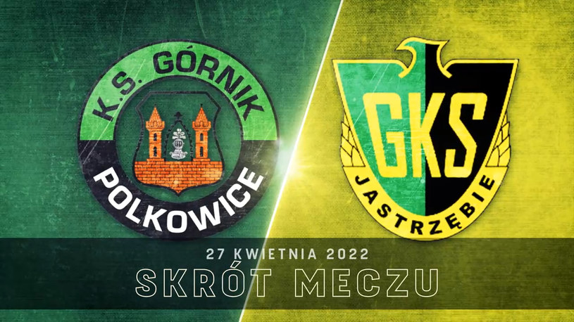 Górnik Polkowice - GKS Jastrzębie 1-0. Skrót meczu. WIDEO (Polsat Sport)