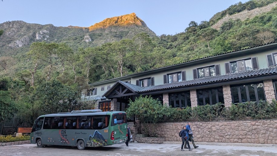 Górny przystanek autobusów /Grzegorz Jasiński /RMF FM