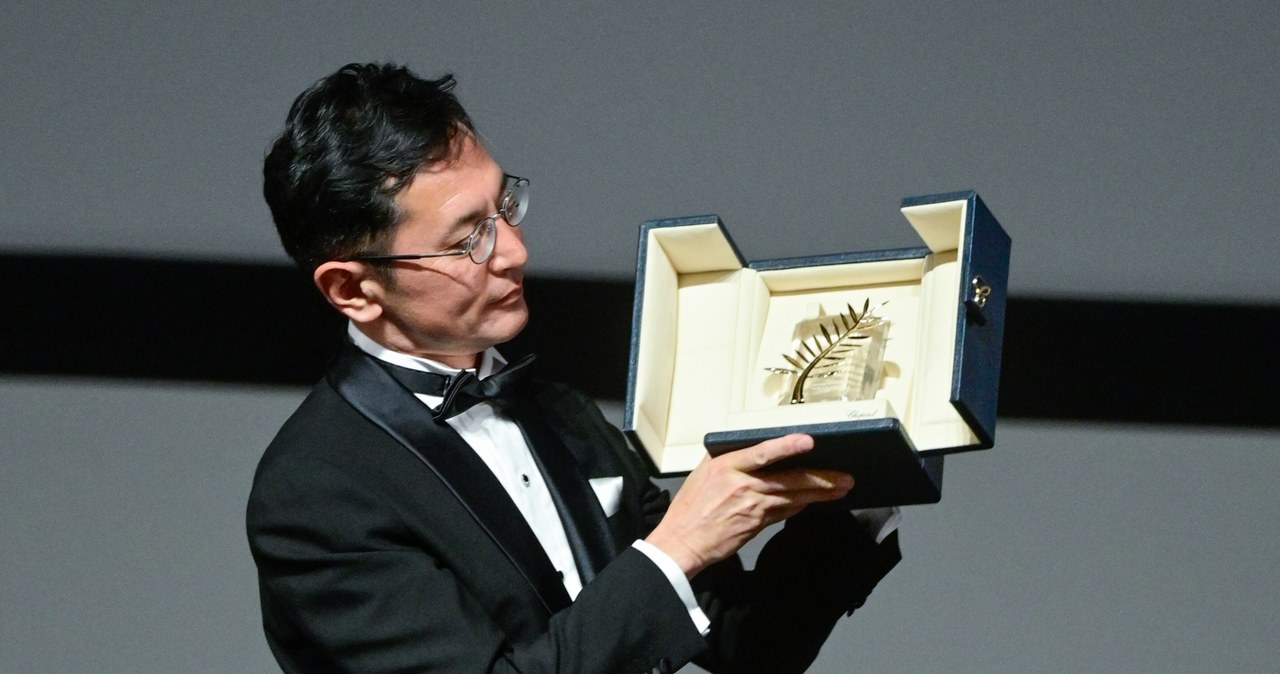 Gorō Miyazaki odebrał w Cannes honorową Złotą Palmę dla studia Ghibli /Stephane Cardinale - Corbis/Corbis via Getty Images /Getty Images