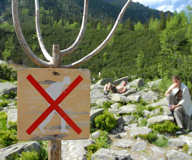 Górski savoir-vivre, czyli czego nie wolno robić w Tatrach