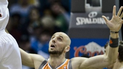 Gortat z kolejnym double-double, "Słońca" jednak przegrały
