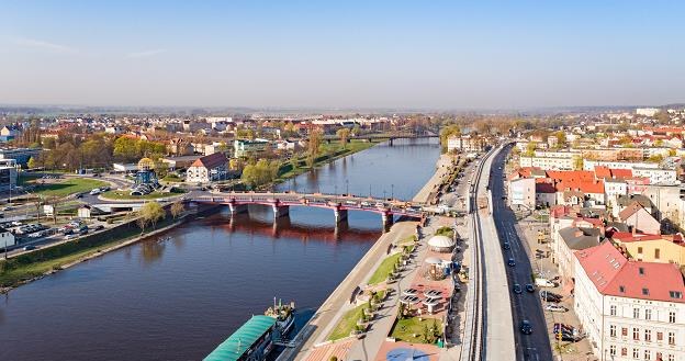 Gorzów Wielkopolski - część miasta nad Wartą /&copy;123RF/PICSEL