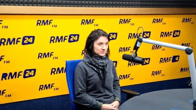 Gość Dania do Myślenia Izabela Jąderek /Karolina Bereza /RMF FM