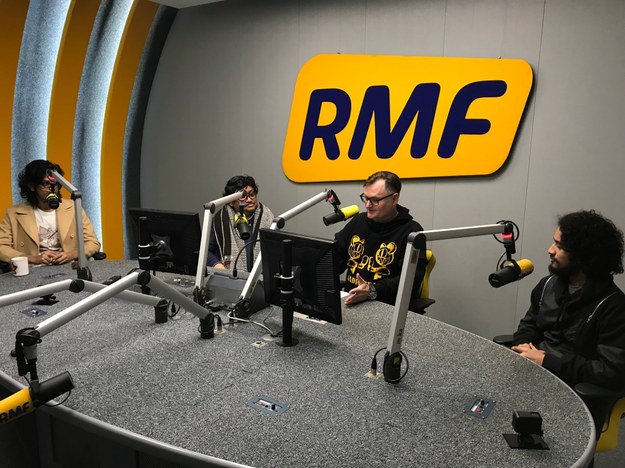 Goście w studiu RMF FM /Jacek Skóra /RMF FM
