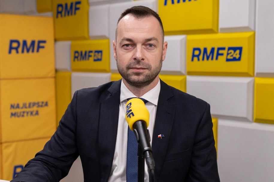 Gościem  Popołudniowej rozmowy w RMF FM był Bartosz Romowicz z Polski 2050 /Mikołaj Poruszek /RMF FM