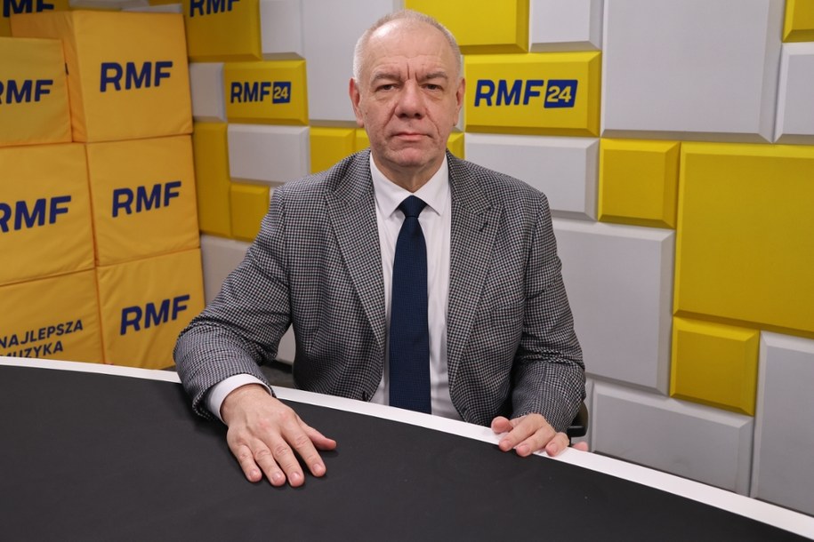 Gościem Popołudniowej rozmowy w RMF FM był Jacek Sasin /Piotr Mazur /RMF FM