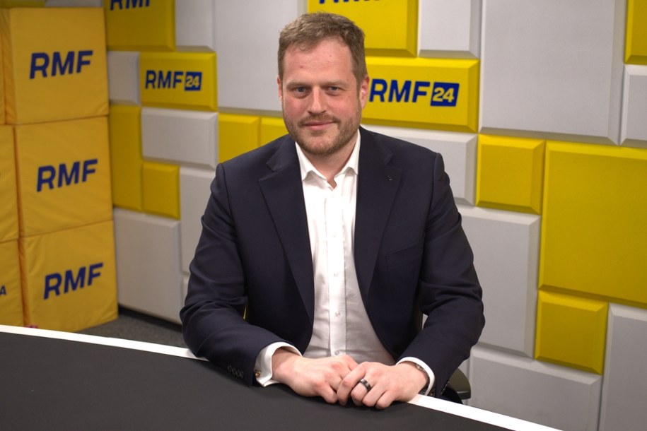 Gościem Popołudniowej rozmowy w RMF FM był Janusz Cieszyński /Piotr Mazur /RMF FM