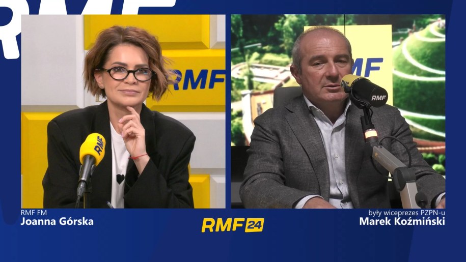 Gościem Popołudniowej rozmowy w RMF FM był Marek Koźmiński /Mikołaj Poruszek/RMF FM /RMF FM