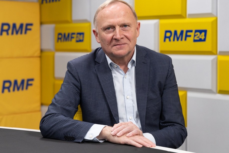 Gościem Popołudniowej rozmowy w RMF FM był wiceszef MSWiA Czesław Mroczek /Jakub Rutka /RMF FM