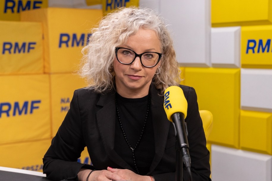 Gościem Popołudniowej rozmowy w RMF FM była wiceszefowa Lewicy, Katarzyna Kotula /Mikołaj Poruszek /RMF FM