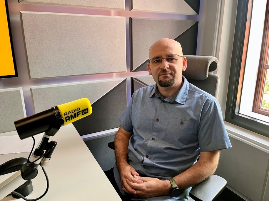 Gościem Wykładu otwartego był dr inż. Jerzy Zasadni z Akademii Górniczo-Hutniczej w Krakowie - geolog i badacz lodowców /Łukasz Król /RMF FM