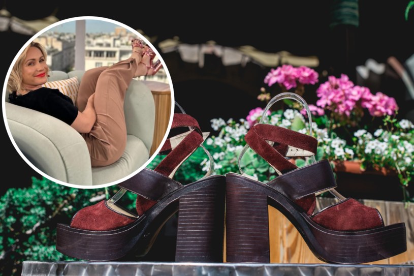 Gosia Ohme jest fanką sandałów na platformie /123RF/PICSEL