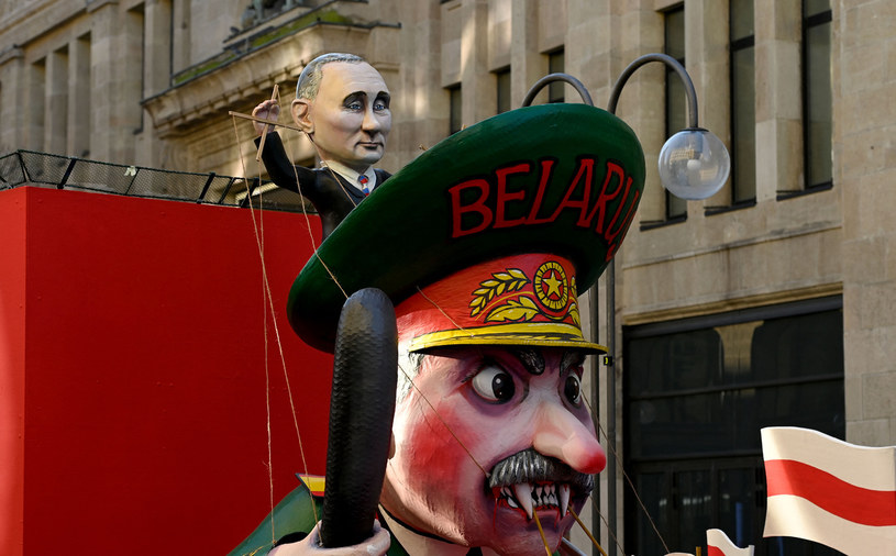 Gospodarka Białorusi na równi pochyłej /AFP