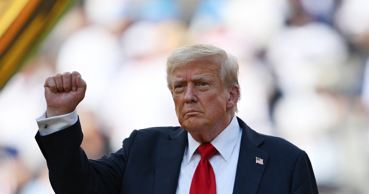 Gospodarka już ugięła się pod cłami Trumpa /Angela Weiss /AFP