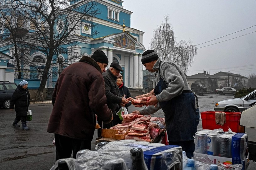 Gospodarka Ukrainy w totalnej zapaści /AFP