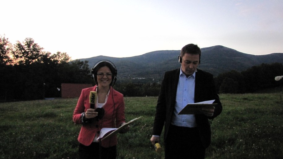 Gospodarze programu Małgorzata Steckiewicz i Michał Adamczyk /Jacek Skóra /RMF FM