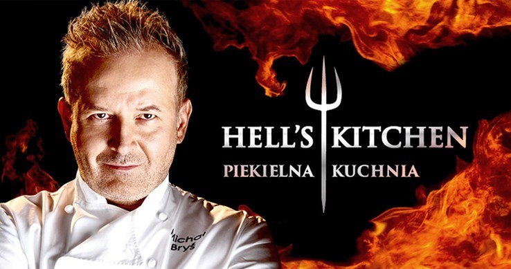 Gospodarzem ostatniej edycji "Hell's kitchen - Piekielna kuchnia" był Michał Bryś /Polsat