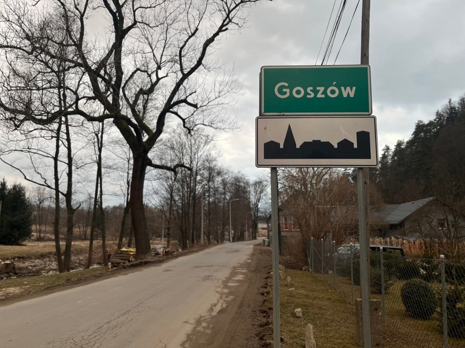 Goszów, miejscowość, w której mogą powstać suche zbiorniki /Martyna Czerwińska /RMF FM
