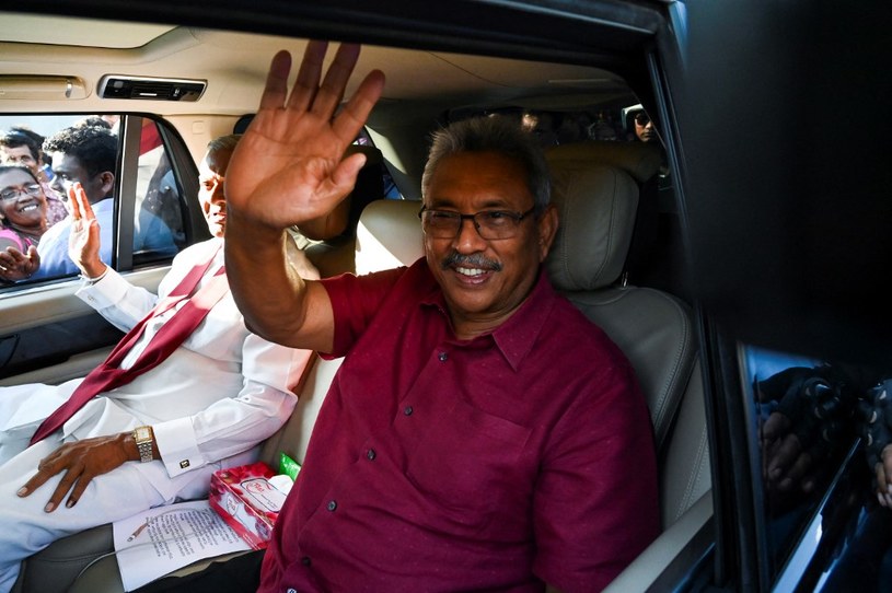 Gotabaya Rajapaksa, zdj. archiwalne /ISHARA S. KODIKARA / AFP /AFP