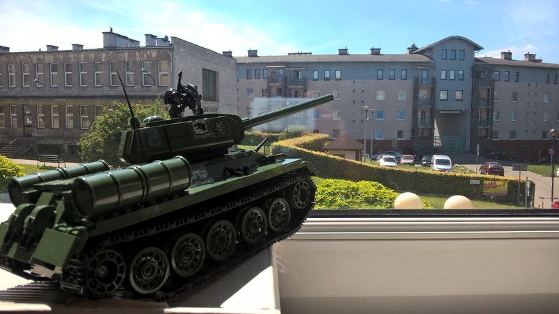 Gotowy czołg stoi na straży /INTERIA.PL