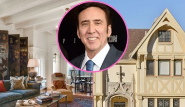 Gotycki dom Nicolasa Cage’a sprzedany za 8,8 miliona dolarów! Jak wyglądał w środku?