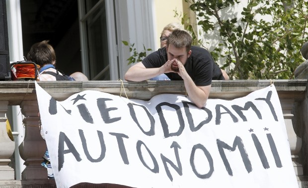 Gowin nie spotka się z protestującymi studentami. "To młodzieżowy happening"