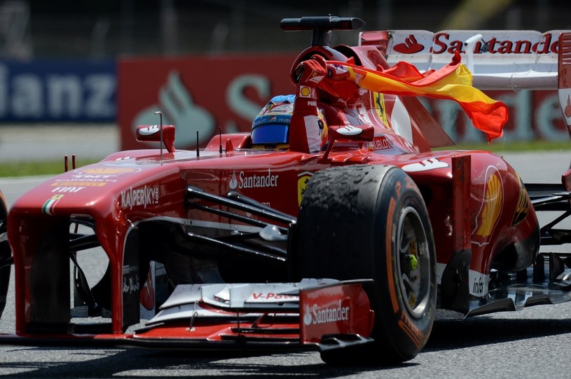 GP Hiszpanii - triumf Alonso /AFP