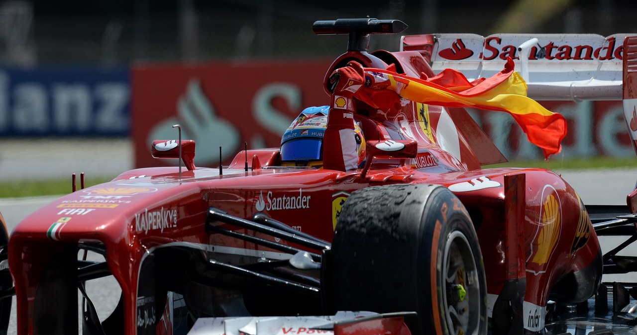 GP Hiszpanii - triumf Alonso /AFP