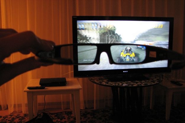 Gra MotorStorm na PlayStation 3 w wersji 3D - gry wideo sprawdzają się doskonale w trzech wymiarach /INTERIA.PL