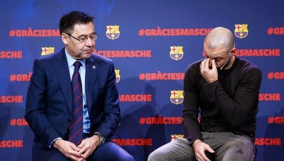 #GraciasMasche! W Barcelonie pożegnano Javiera Mascherano