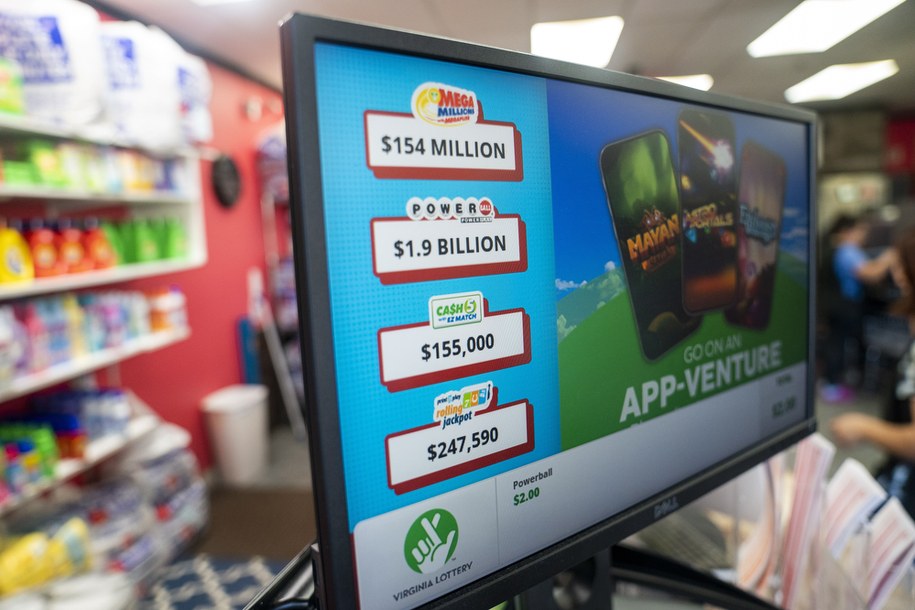 Gracz z Kalifornii jest jedynym zwycięzcą na loterii Powerball w Stanach Zjednoczonych. Wygrał ponad 2 miliardy dolarów /SHAWN THEW    /PAP/EPA