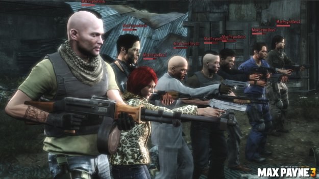 Gracze, którzy wystąpią w Max Payne 3 - motyw graficzny #1 /Informacja prasowa