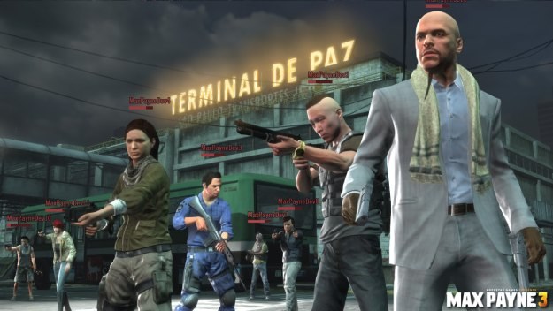Gracze, którzy wystąpią w Max Payne 3 - motyw graficzny #2 /Informacja prasowa