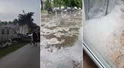 Grad i woda na ulicach, dachy zrywało z budynków. Obraz Polski po burzach