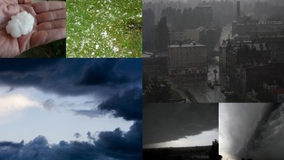 Grad, nawałnice i ulewy. Oto Wasze zdjęcia i filmy!
