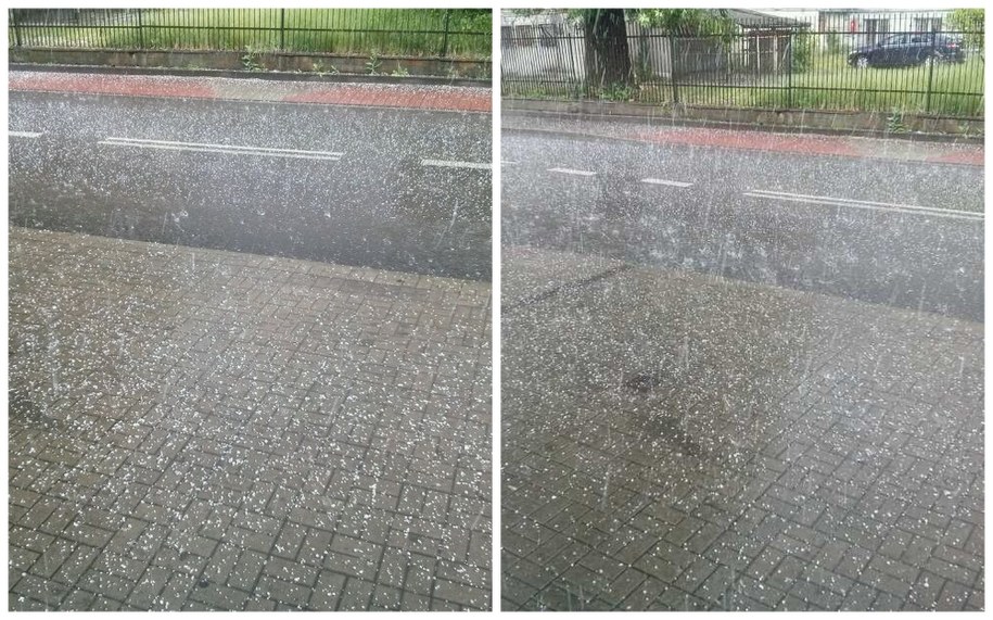 Grad w  Żyrardowie /Gorąca Linia RMF FM