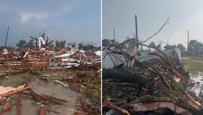 Grad wielkości grejpfrutów, zniszczone domy i ranni. Tornado uderzyło w Mineral Wells w Teksasie