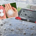 Grad wielkości pięści zdemolował budynki. Ponad 1200 interwencji PSP