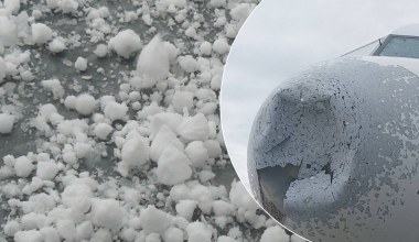 Grad zniszczył Airbusa. Trwa wielka naprawa w Pyrzowicach