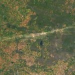 Gradobicie w Albercie zostawiło 200-kilometrową bliznę widoczną z kosmosu