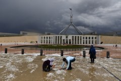 Gradobicie w Australii