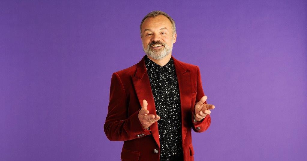 Graham Norton na planie swojego show /materiały prasowe