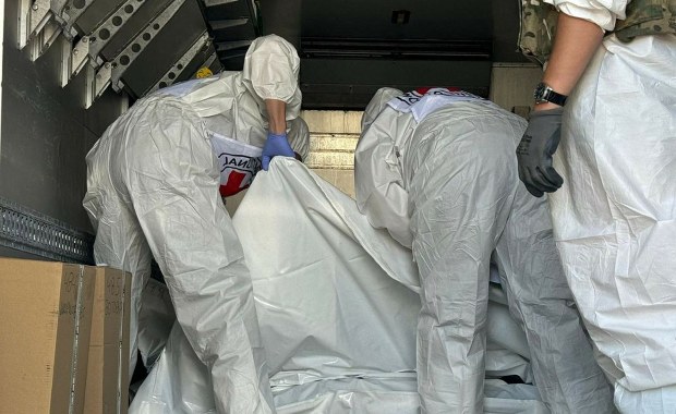 Granat ukryty w ciele poległego ukraińskiego żołnierza. To pierwszy taki przypadek