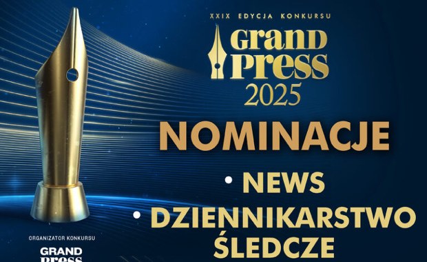 Grand Press 2025. Dziennikarze RMF FM z nominacjami